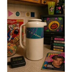 Mikasa "Life Styles" thermous pitcher carafe 1990s vintages